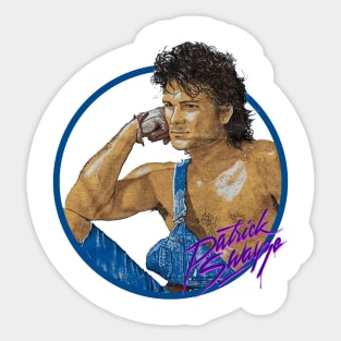 patrick swayze >>>80s Sticker